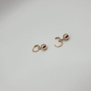 boucles oreilles enfant boule sur moderne-bijoux.fr - Bijoux ethnique & Femme du monde