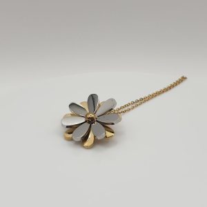 collier & boucles acier inoxydable Gaetana sur moderne-bijoux.fr - Bijoux ethniques & Femmes du monde