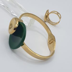 bracelet & bague acier inoxydable tita , sur moderne-bijoux.fr - Bijoux ethniques & Femmes du monde