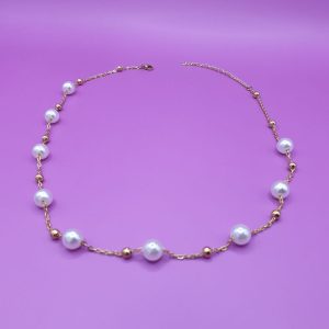 collier boucles acier inoxydable jeanna , sur moderne-bijoux .fr - Bijoux ethniques & Femmes du monde