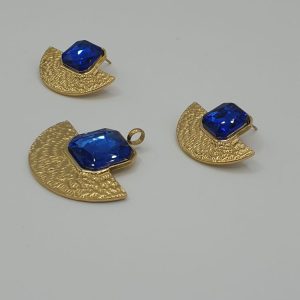 collier boucles acier inoxydable pacefica , sur moderne-bijoux.fr - Bijoux ethniques & Femmes du monde