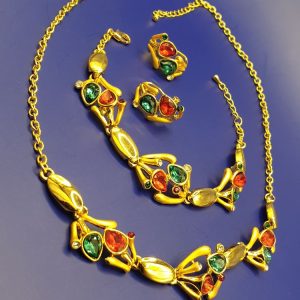 collier boucles bracelet parure acora , sur moderne-bijoux , sur Moderne-Bijoux.fr Bijoux ethniques & Femmes du monde