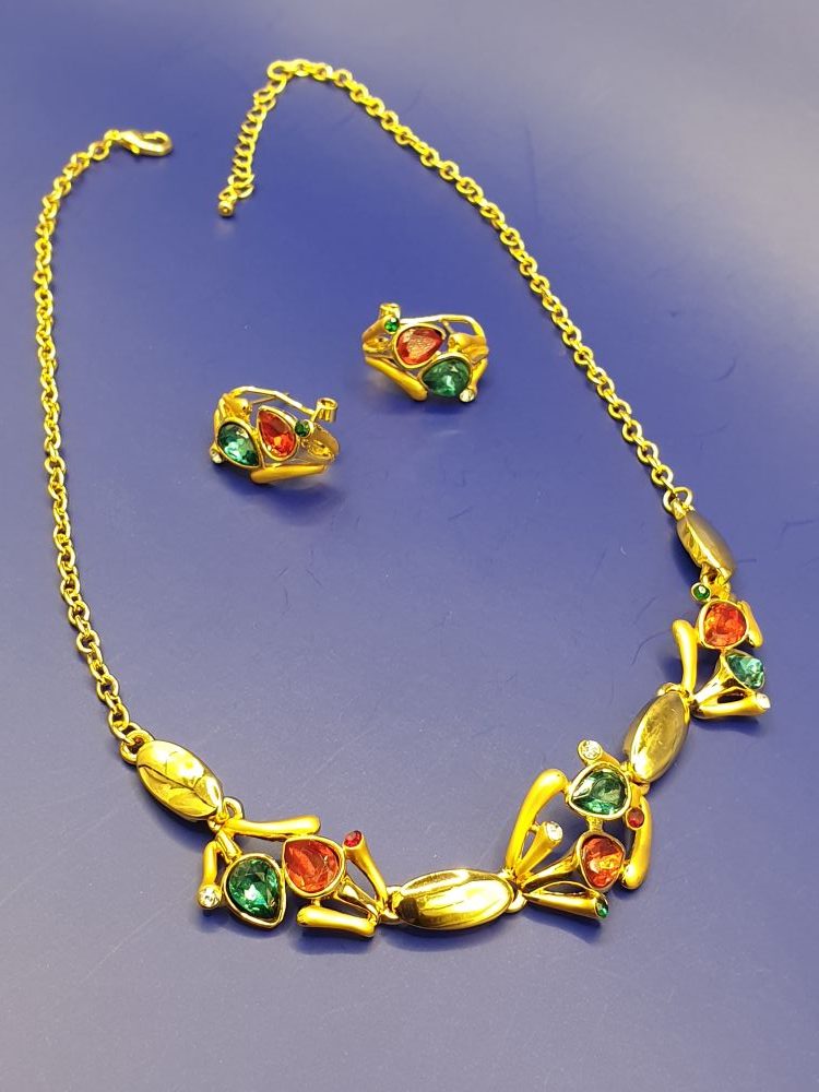 collier boucles bracelet parure acora , sur moderne-bijoux , sur Moderne-Bijoux.fr Bijoux ethniques & Femmes du monde