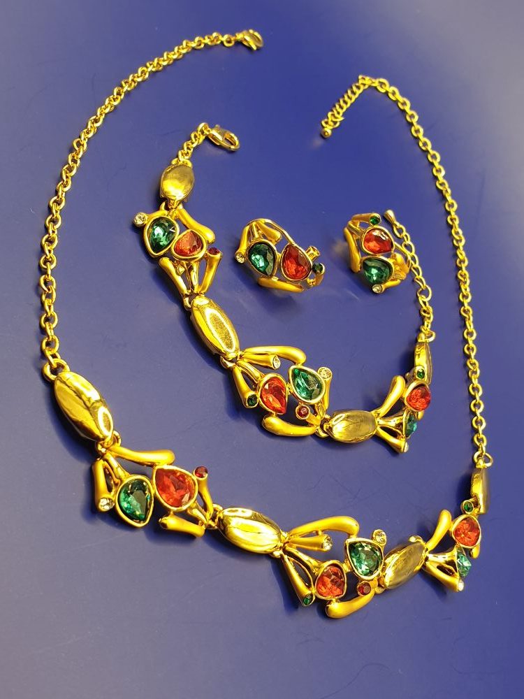 collier boucles bracelet parure acora , sur moderne-bijoux , sur Moderne-Bijoux.fr Bijoux ethniques & Femmes du monde