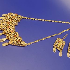 collier boucles ethniques cigarette , sur moderne-bijoux .fr - Bijoux ethniques & Femmes du monde