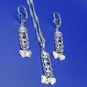 collier boucles d'oreilles ethniques cigarettina , sur moderne-bijoux .fr - Bijoux ethniques & Femmes du monde