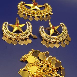 collier boucles oreilles ethniques Etoile , sur moderne-bijoux.fr - Bijoux ethniques & Femmes du monde