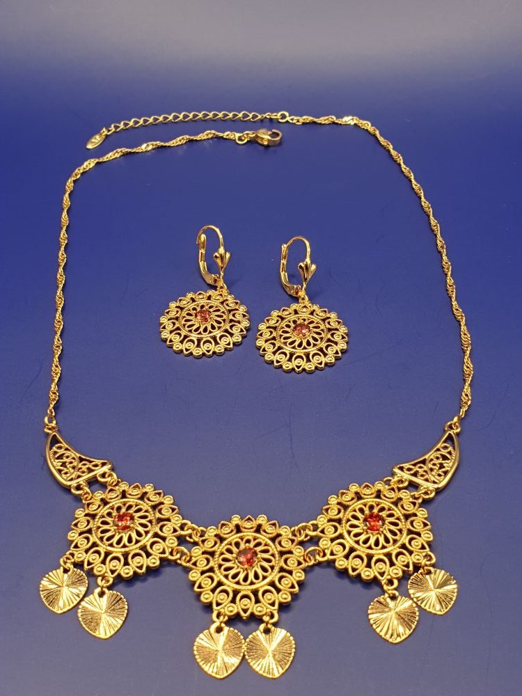 collier boucles oreilles ethniques luma , sur moderne-bijoux .f - Bijoux ethniques & Femmes du monde