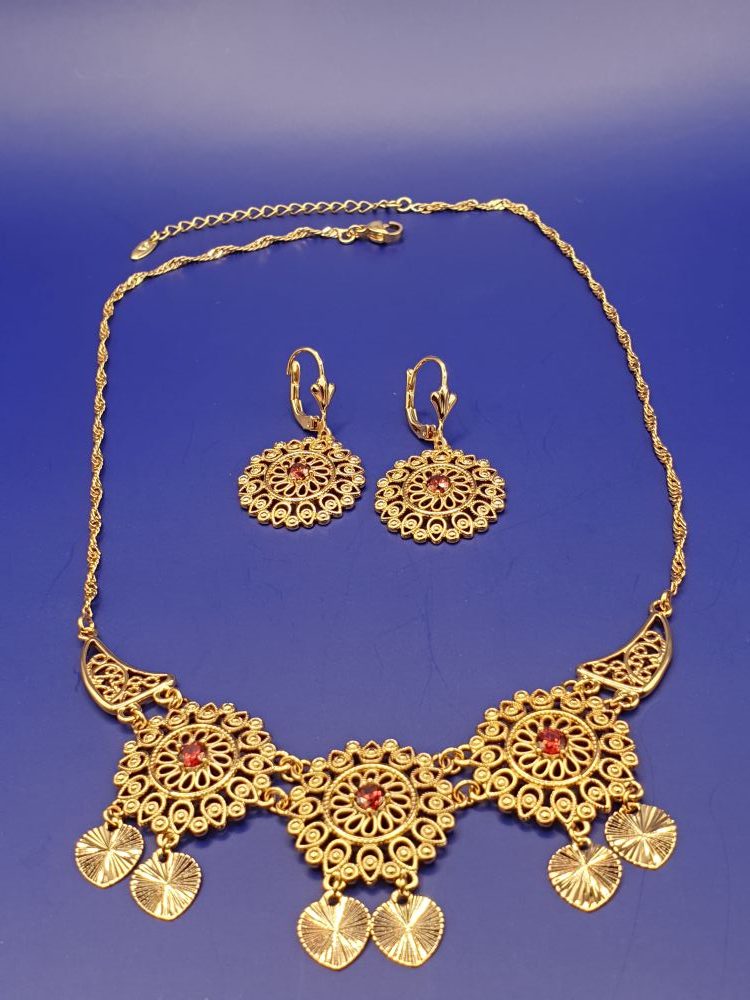 collier boucles oreilles ethniques luma , sur moderne-bijoux .f - Bijoux ethniques & Femmes du monde