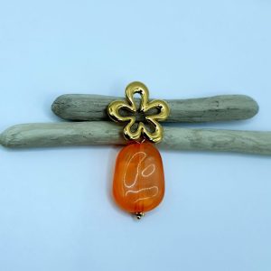 boucles d'oreilles acier inoxydable ambreta , sur moderne-bijoux .fr - Bijoux ethniques & Femmes du monde