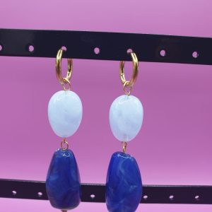 boucles oreilles acier inoxydable boxia , sur moderne-bijoux .fr - Bijoux ethniques & Femmes du monde