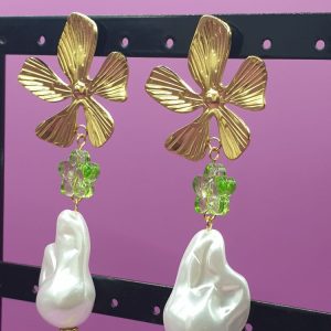 boucles oreilles acier inoxydable-ephenas , sur moderne-bijoux .fr - Bijoux ethniques & Femmes du monde