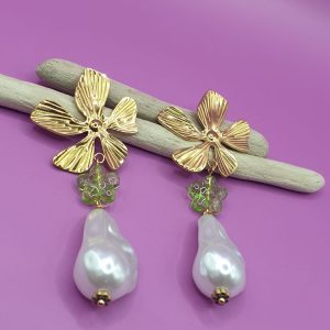 boucles oreilles acier inoxydable-ephenas , sur moderne-bijoux .fr - Bijoux ethniques & Femmes du monde