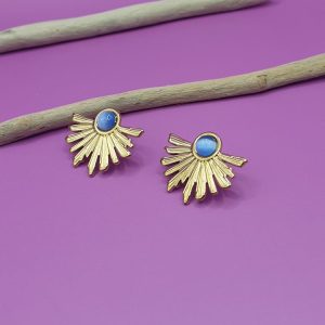 boucles oreilles acier inoxydable-solecia , sur moderne-bijoux .fr - Bijoux ethniques & Femmes du monde