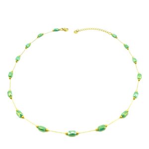 collier acier inoxydable baana , sur moderne-bijoux .fr - Bijoux ethniques & Femmes du monde