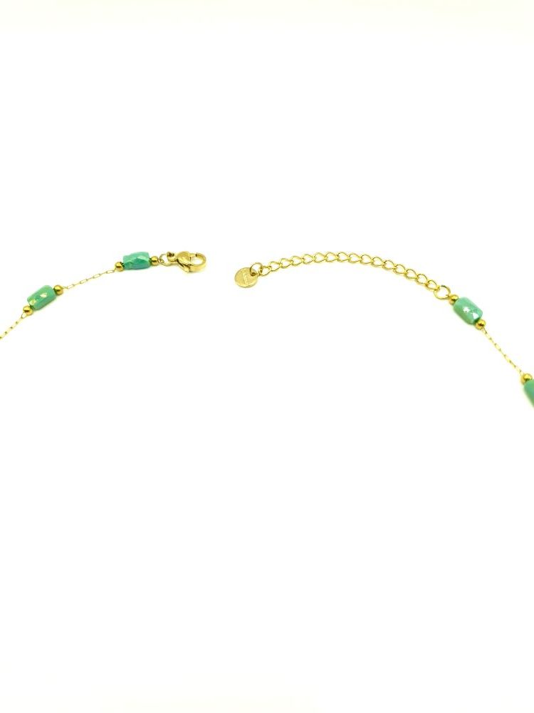 collier acier inoxydable baana , sur moderne-bijoux .fr - Bijoux ethniques & Femmes du monde