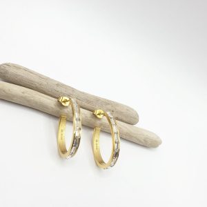 boucles oreilles acier inoxydable-madelina , sur moderne-bijoux .fr - Bijoux ethniques & Femmes du monde