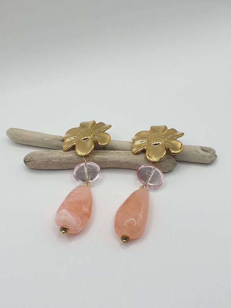 boucles oreilles acier inoxydable sivana sur moderne-bijoux .fr - Bijoux ethniques & Femmes du monde