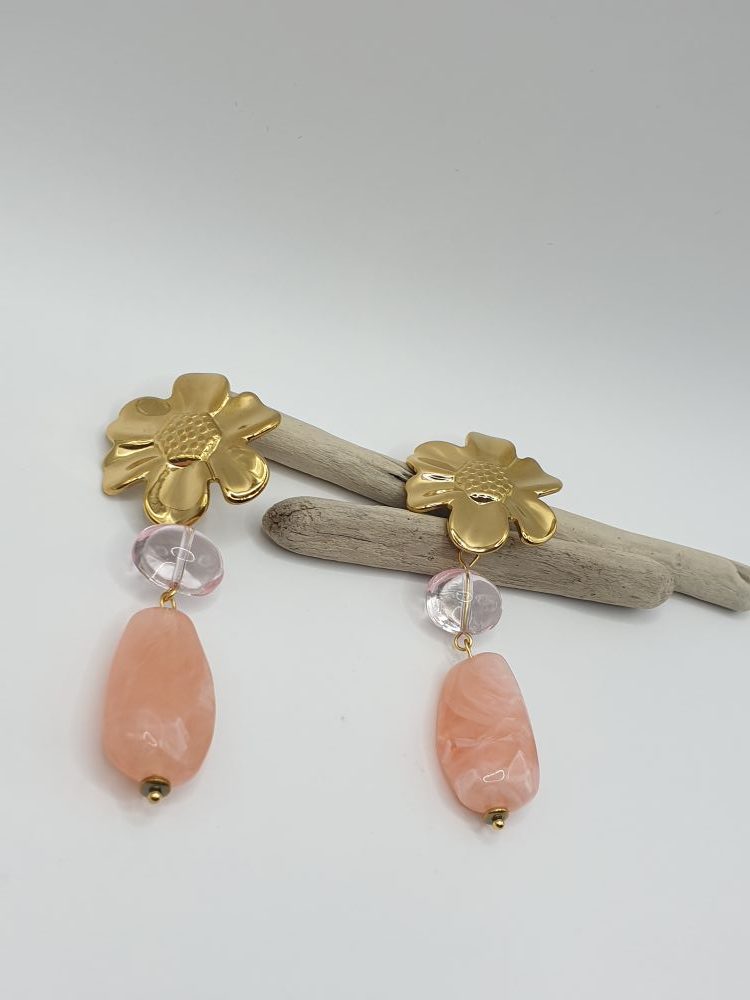 boucles oreilles acier inoxydable sivana sur moderne-bijoux .fr - Bijoux ethniques & Femmes du monde