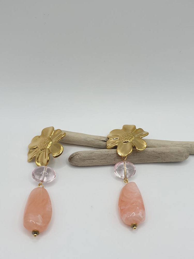 boucles oreilles acier inoxydable sivana sur moderne-bijoux .fr - Bijoux ethniques & Femmes du monde