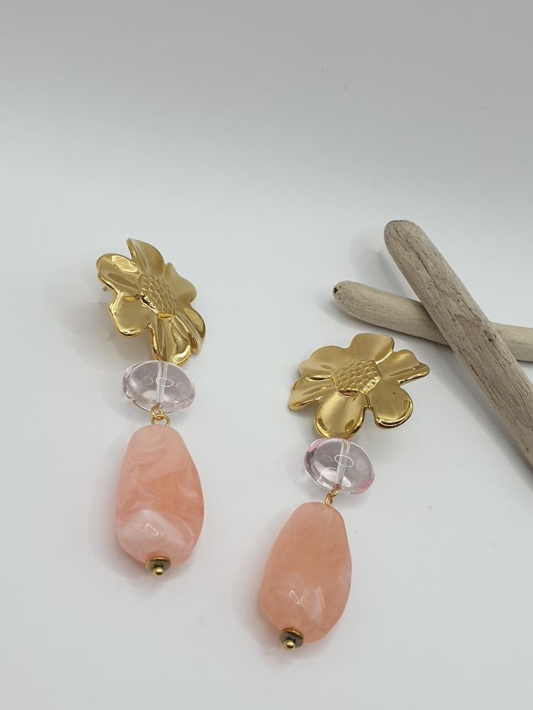 boucles oreilles acier inoxydable sivana sur moderne-bijoux .fr - Bijoux ethniques & Femmes du monde