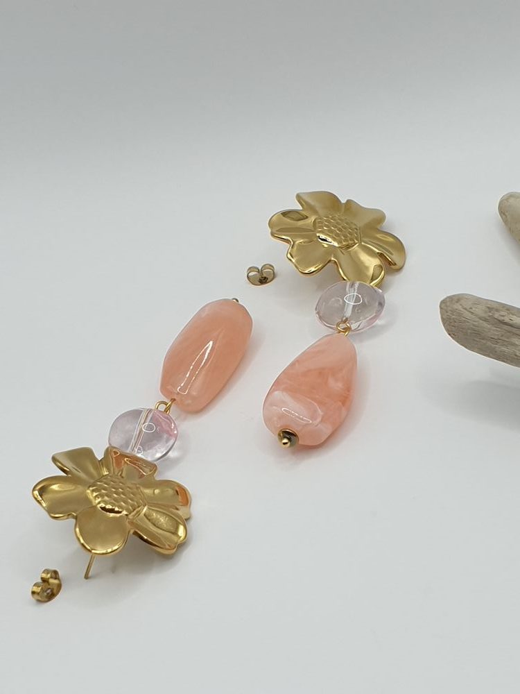 boucles oreilles acier inoxydable sivana sur moderne-bijoux .fr - Bijoux ethniques & Femmes du monde