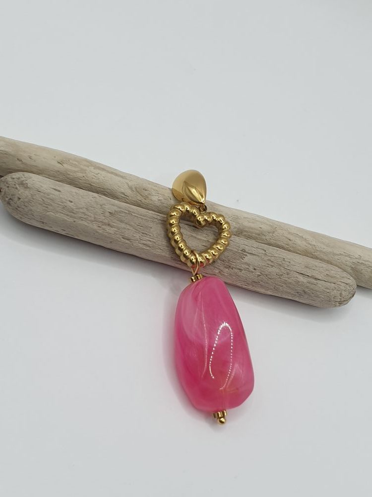 boucles oreilles acier inoxydable tissa , sur moderne-bijoux .fr - Bijoux ethniques & Femmes du monde