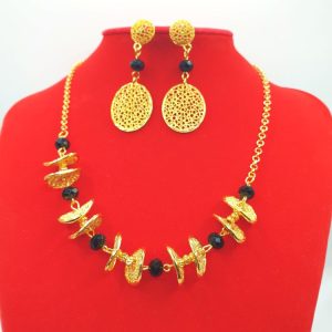 collier & boucles oreilles ethniques dentella , sur moderne-bijoux .fr - Bijoux ethniques & Femmes du monde