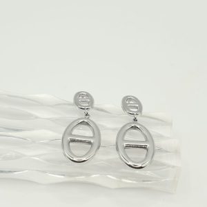 Boucles oreilles acier inoxydable felouka , sur moderne-bijoux .fr - Bijoux ethniques & Femmes du monde