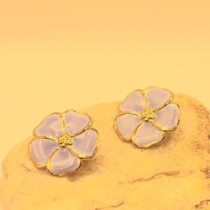 Boucles d'oreilles acier inoxydable NIGELLA