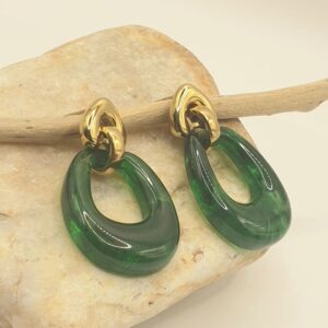 boucles oreilles acier inoxydable solatina moderne-bijoux.fr - Bijoux ethniques & Femmes du monde
