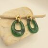 boucles oreilles acier inoxydable solatina moderne-bijoux.fr - Bijoux ethniques & Femmes du monde