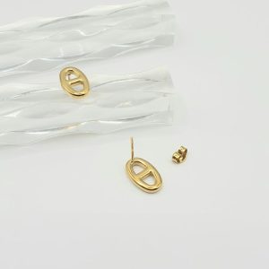 boucles oreilles maille marine panga , sur moderne-bijoux .fr - Bijoux ethniques & Femmes du monde