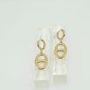 boucles oreilles maille marine yola , sur moderne-bijoux .fr - Bijoux ethniques & Femmes du monde