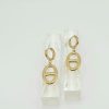 boucles oreilles maille marine yola , sur moderne-bijoux .fr - Bijoux ethniques & Femmes du monde
