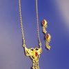 collier boucles ethniques djitina , sur moderne-bijoux .fr - Bijoux ethniques & Femmes du monde