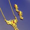collier boucles ethniques djitina , sur moderne-bijoux .fr - Bijoux ethniques & Femmes du monde