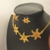 collier & boucles ylang ylang , sur moderne-bijoux.fr - Bijoux ethniques & Femmes du monde
