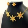 collier & boucles ylang ylang , sur moderne-bijoux.fr - Bijoux ethniques & Femmes du monde
