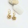 boucles oreilles acier inoxydable cotina , sur moderne-bijoux.fr - Bijoux ethniques & Femmes du monde