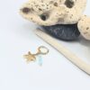 boucles oreilles acier inoxydable etoile-de-mer-oceana , sur moderne-bijoux.fr - Bijoux ethniques & Femmes du monde