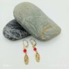 boucles oreilles acier inoxydable floreta , sur moderne-bijoux.fr - Bijoux ethniques & Femmes du monde