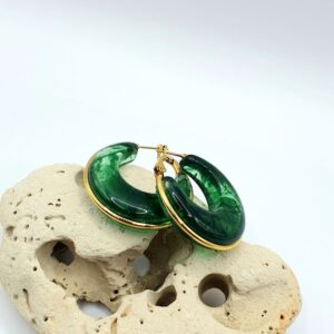 Boucles d'oreilles acier inoxydable GESELLA