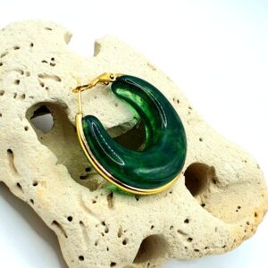 boucles oreilles acier inoxydable gisella , sur moderne-bijoux.fr - Bijoux ethniques & Femmes du monde