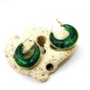 boucles oreilles acier inoxydable gisella , sur moderne-bijoux.fr - Bijoux ethniques & Femmes du monde