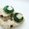 boucles oreilles acier inoxydable gisella , sur moderne-bijoux.fr - Bijoux ethniques & Femmes du monde