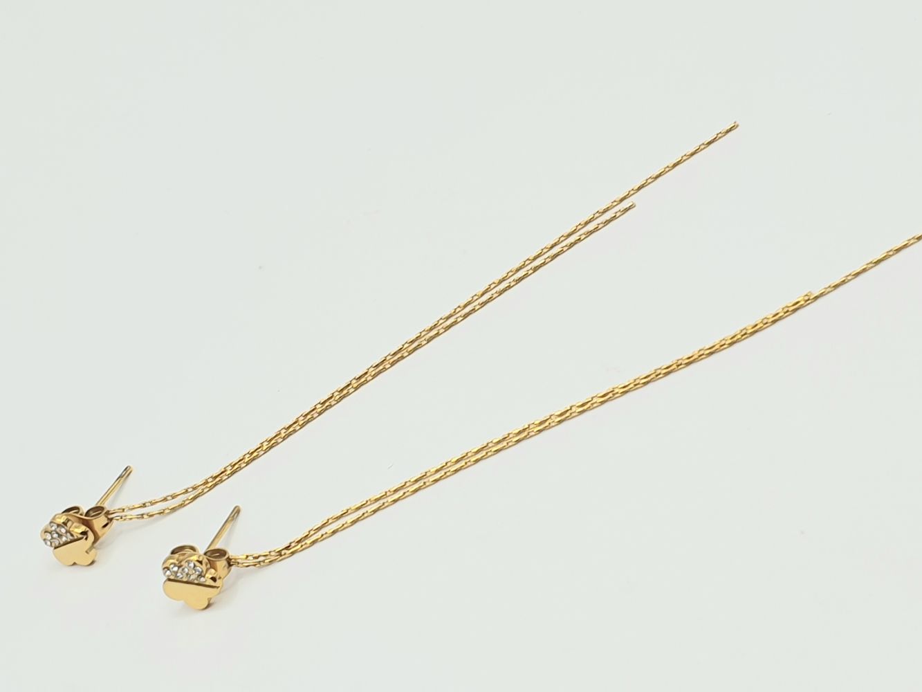 boucles oreilles acier inoxydable nima , sur moderne-bijoux.fr - Bijoux ethniques & Femmes du monde