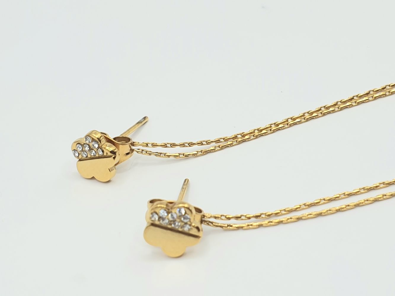 boucles oreilles acier inoxydable nima , sur moderne-bijoux.fr - Bijoux ethniques & Femmes du monde