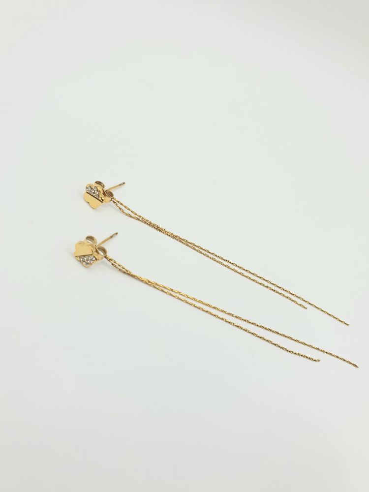 boucles oreilles acier inoxydable nima , sur moderne-bijoux.fr - Bijoux ethniques & Femmes du monde