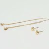 boucles oreilles acier inoxydable nima , sur moderne-bijoux.fr - Bijoux ethniques & Femmes du monde